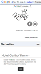 Mobile Screenshot of krone-sulzbach.com